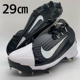 NIKE 野球 スパイク ホワイト ブラック 白 黒 29㎝ 金具-