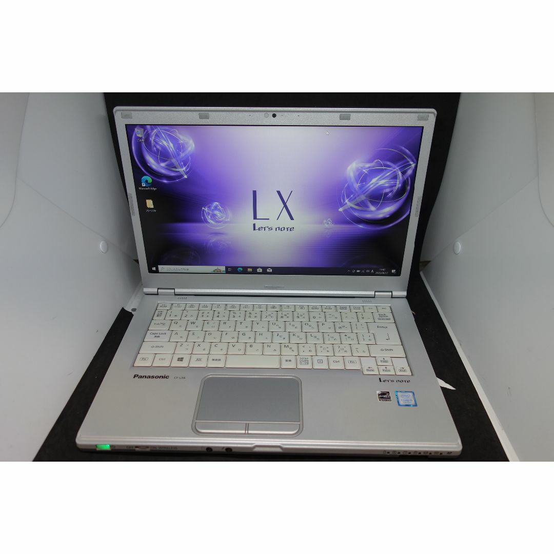 476）パナソニックCF-LX6　/i5-7200U/8GB/256GB/DVD