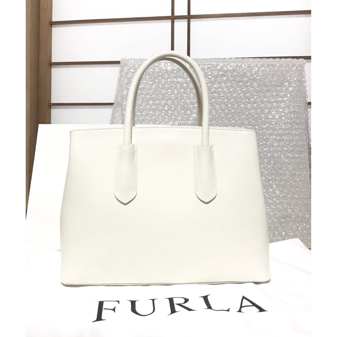 フルラ FURLA ハンドバッグ 2way ホワイト系 - ハンドバッグ