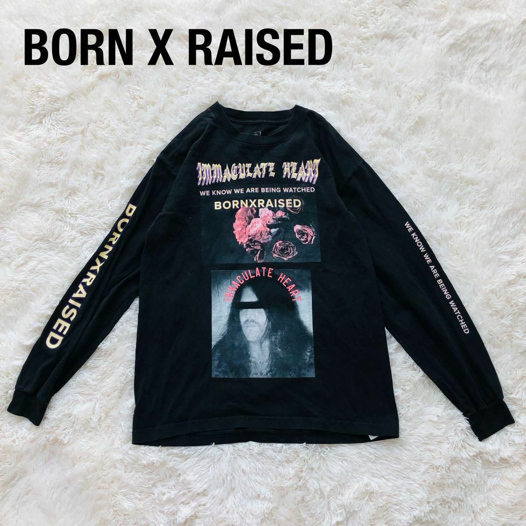 BORN X　RAISEDボーンレイズド　ロンTシャツ　カットソー