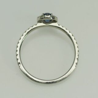 リング指輪/Pt900/サファイアS0.40ダイヤD0.25/#12【JR193の通販 by