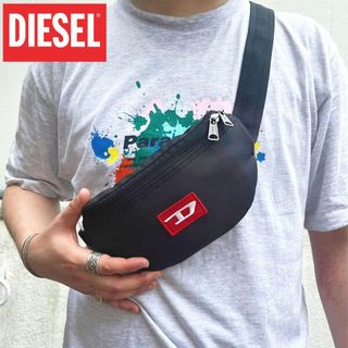 ディーゼル(DIESEL)の新品 DIESEL ディーゼル ボディバッグ ウエストポーチ ブラック(ボディーバッグ)