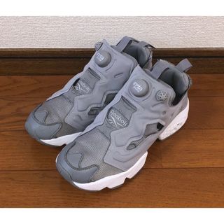 リーボック(Reebok)の23.5cm 良品 REEBOK INSTA PUMP FURY OG グレー(スニーカー)