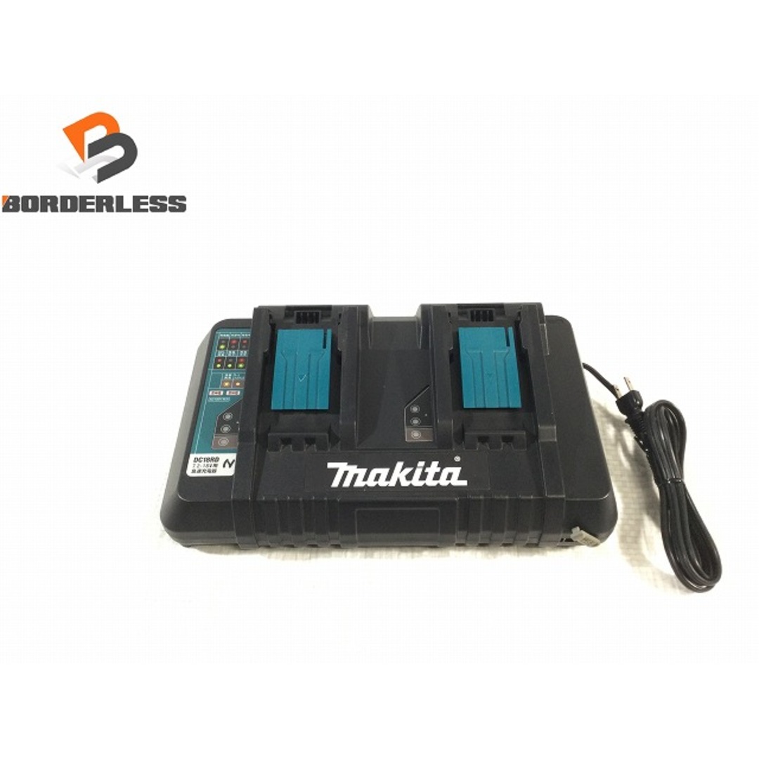 ☆中古品☆makita マキタ 純正 2口急速充電器 DC18RD 7.2V～18V用 リチウムイオンバッテリー用 バッテリーチャージャー 77065  | フリマアプリ ラクマ