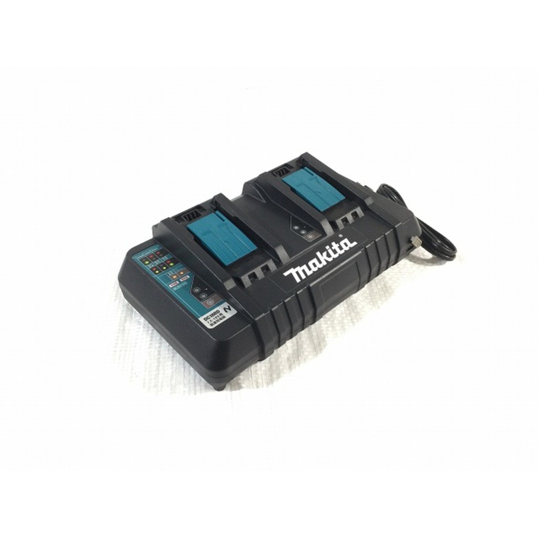 ☆中古品☆makita マキタ 純正 2口急速充電器 DC18RD 7.2V～18V用 リチウムイオンバッテリー用 バッテリーチャージャー 77065