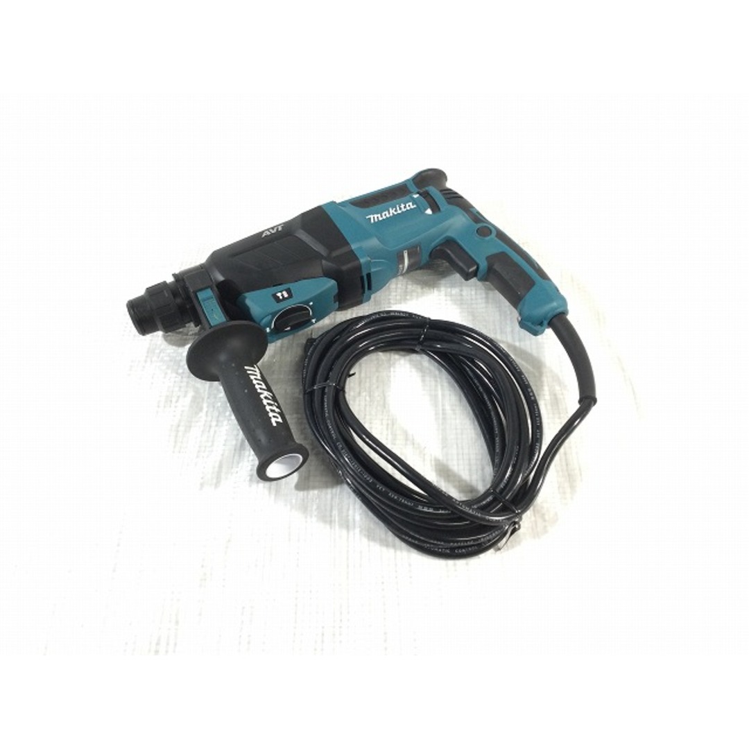 ☆美品☆makita マキタ 100V 26mm ハンマドリル HR2631F SDSプラス 集じんカップ付 コード式 ハンマードリル 穴あけ 穿孔  77116