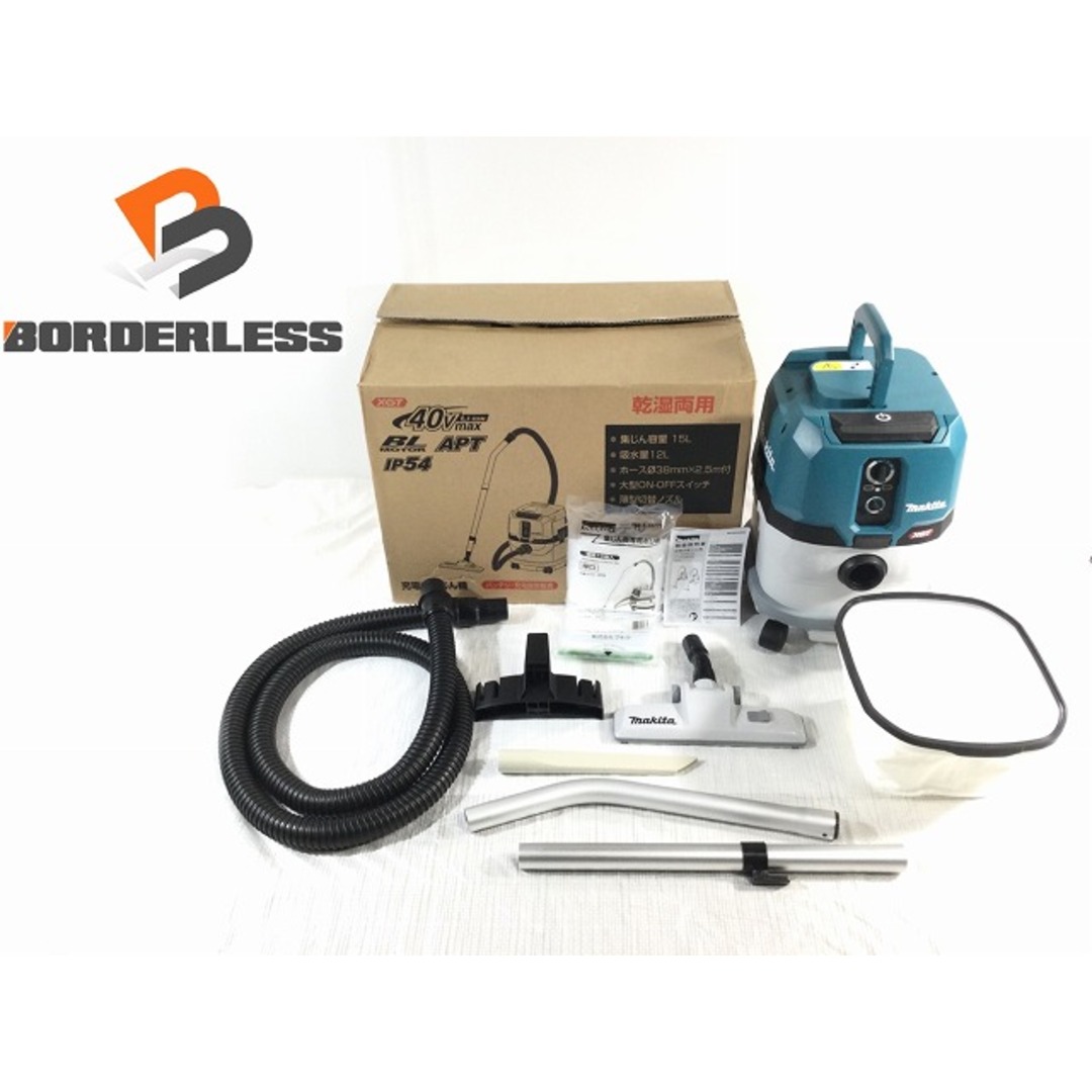 ☆極美品☆ makita マキタ 40Vmax 充電式集じん機 VC003GZ 乾湿両用 15L ※バッテリ 充電器は別売り 77162