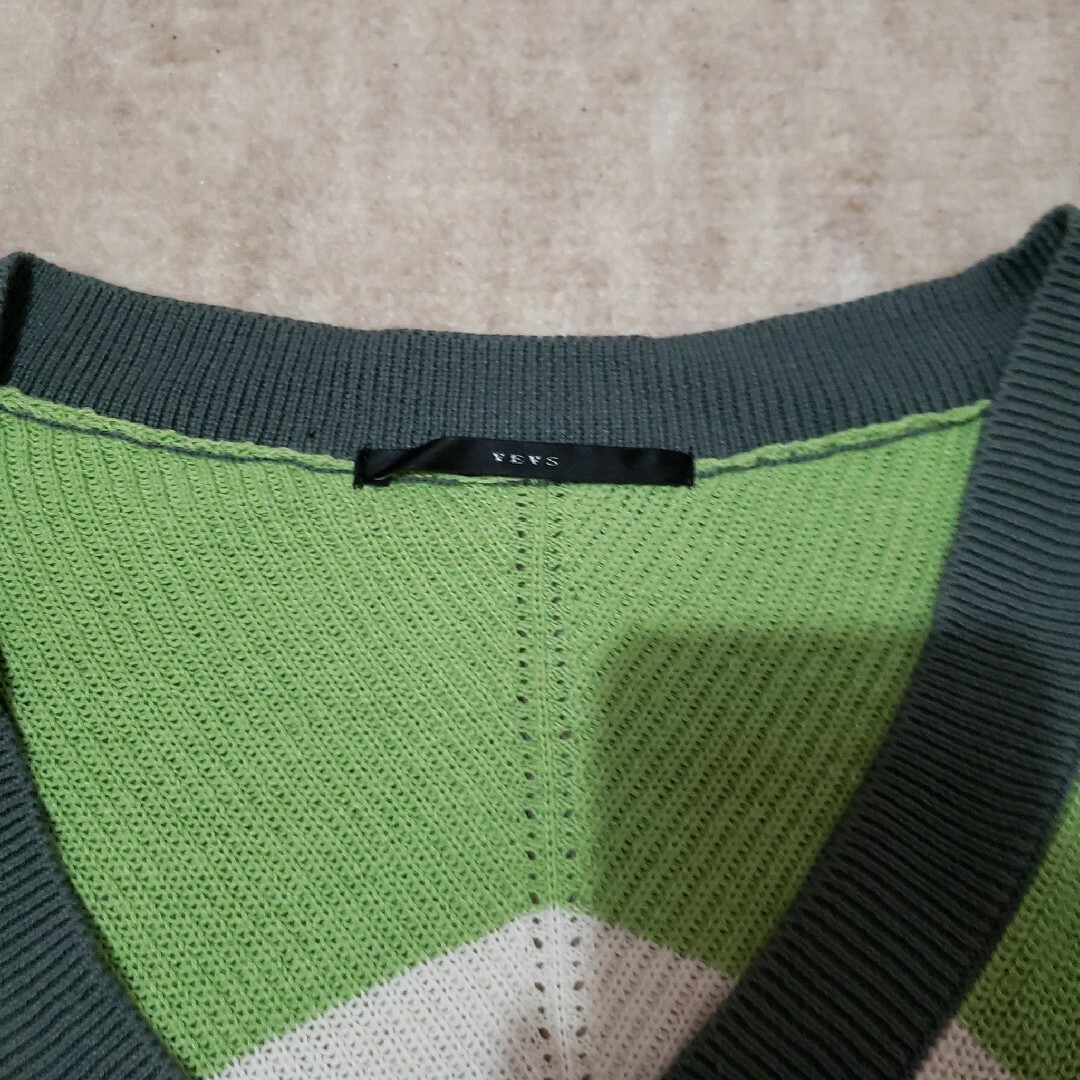 YEVS(イーブス)のイーブスYEVSドルマン半袖セーター レディースのトップス(ニット/セーター)の商品写真