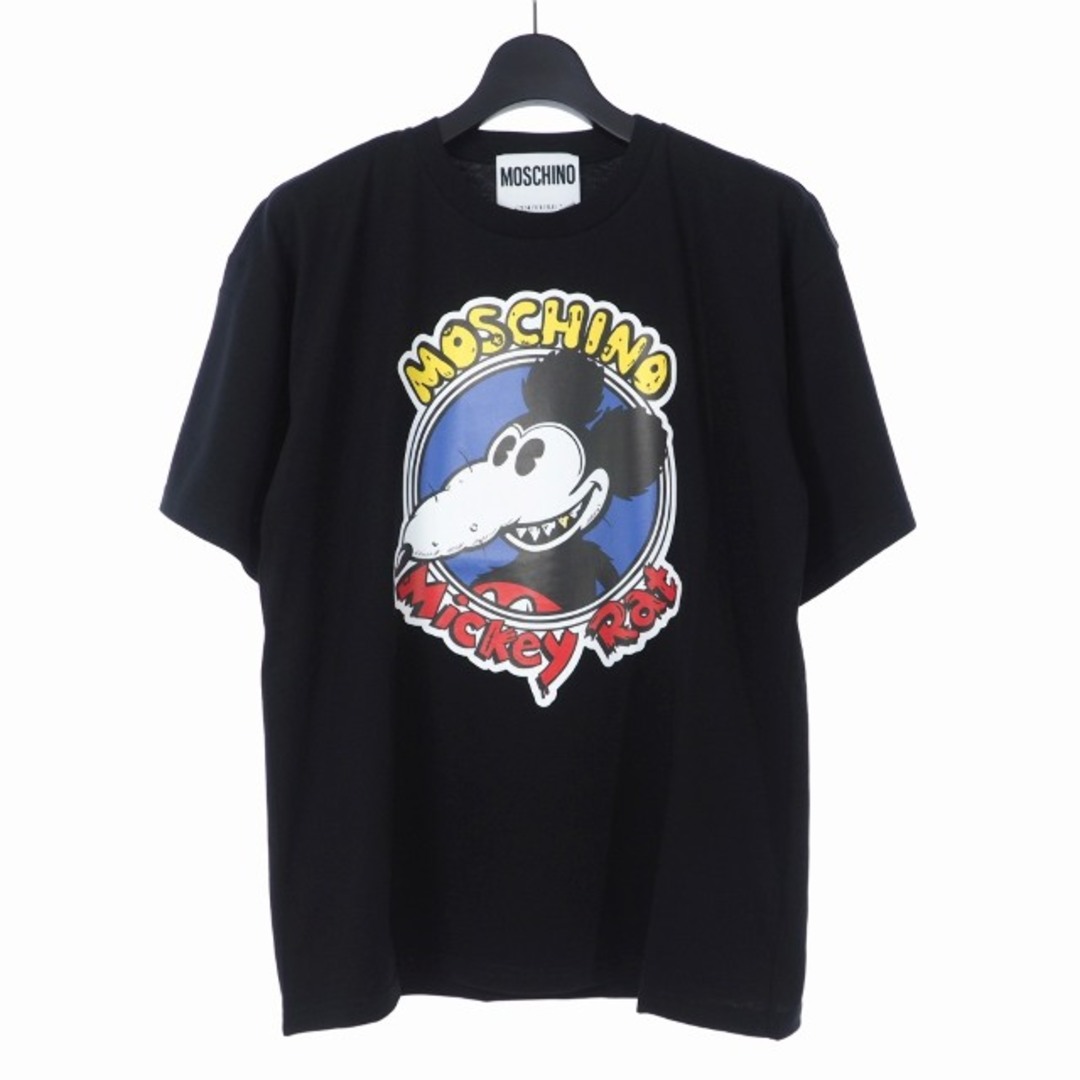 MOSCHINO(モスキーノ)のモスキーノ 20SS ネズミプリント Tシャツ カットソー 半袖 M メンズのトップス(Tシャツ/カットソー(半袖/袖なし))の商品写真