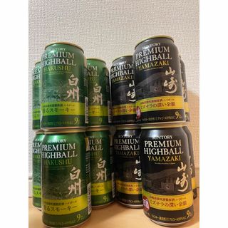 サントリー(サントリー)の白州 ハイボール缶  350ml 6本 山崎 ハイボール缶  350ml 6本 (ウイスキー)