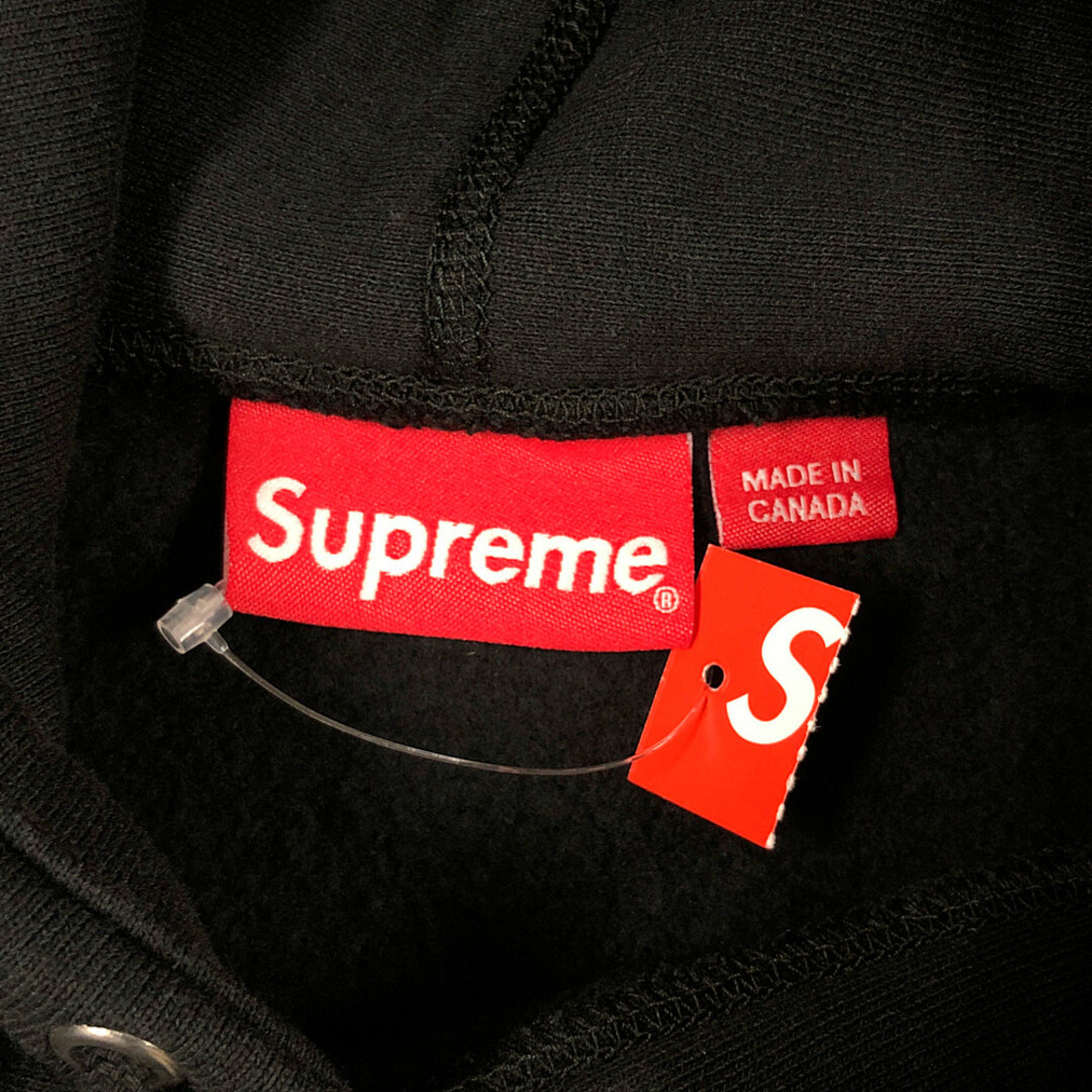 安いアウトレット 込み M 黒 Supreme Cross Box Logo Hooded