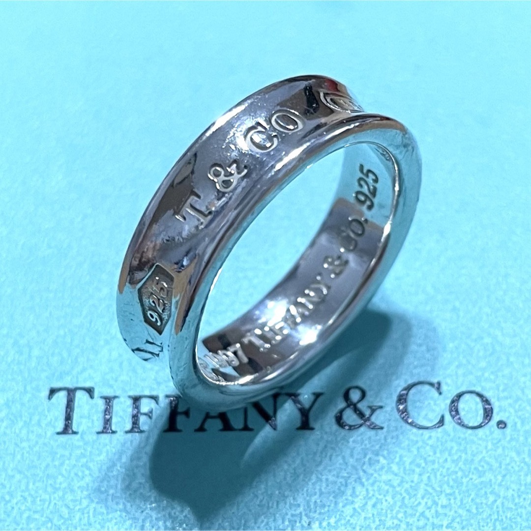 Tiffany & Co. - ティファニー 1837 ナロー ワイド リング メンズ 21号