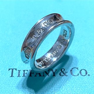 Tiffany & Co. - ティファニー 1837 ナロー ワイド リング メンズ 21号