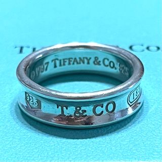 Tiffany & Co.   ティファニー  ナロー ワイド リング メンズ 号