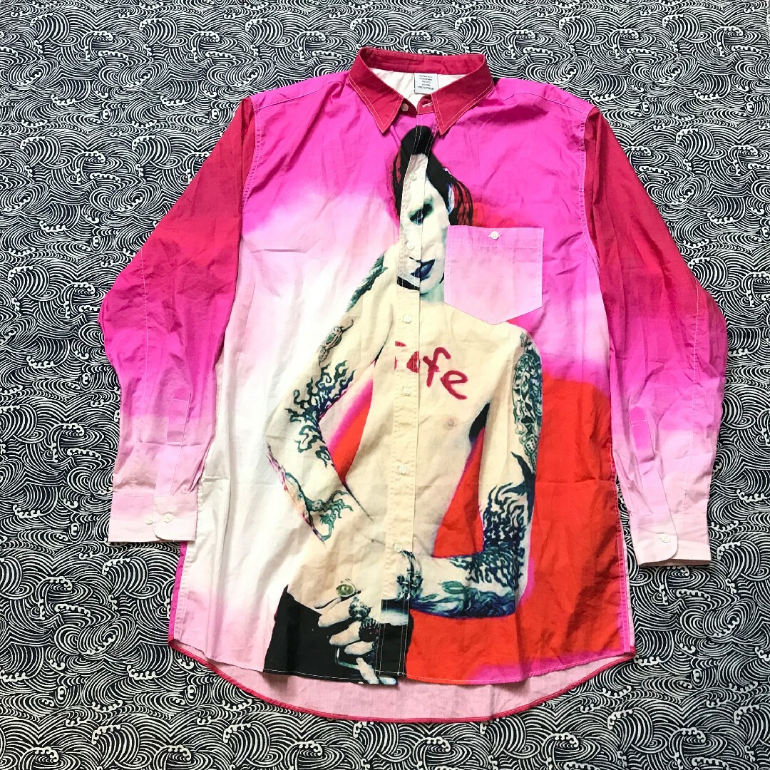 VETEMENTS MARILYN MANSON OVERSIZED SHIRT