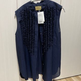 ユナイテッドアローズ(UNITED ARROWS)のユナイテッドアローズ　フリル　ブラウス(シャツ/ブラウス(半袖/袖なし))