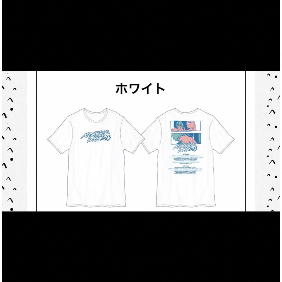 MONSTER baSH 2023 Tシャツ ますだみく×モンバスコラボTee