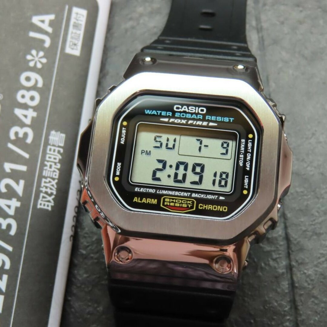 信頼 CASIO G-SHOCK DW-5600E カスタム 腕時計(デジタル