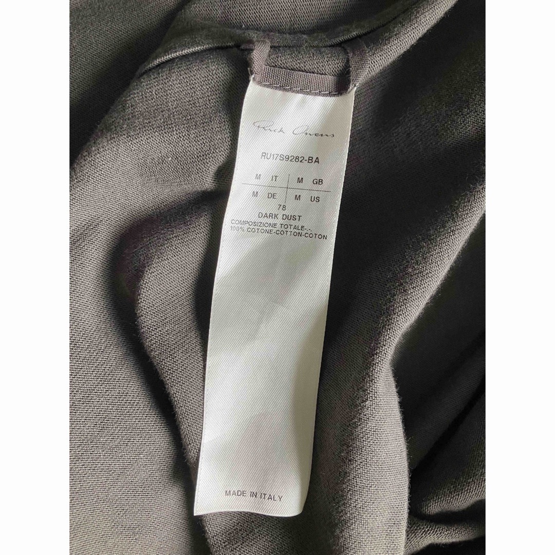 Rick Owens(リックオウエンス)のRick Owens crewneck T short slleves 17ss メンズのトップス(Tシャツ/カットソー(半袖/袖なし))の商品写真