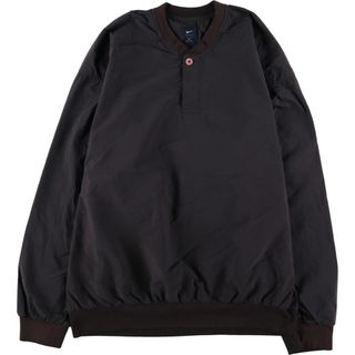 ナイキ　ゴルフ　ナイロン　プルオーバー　エンジ　XL NIKE　ビッグサイズ