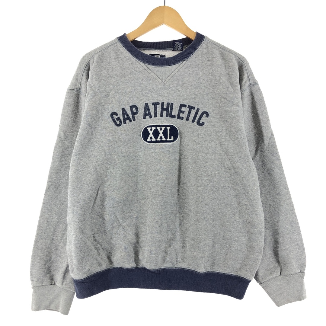 GAP(ギャップ)の古着 90年代 ギャップ GAP ATHLETIC CLASSIC ロゴスウェット トレーナー メンズL ヴィンテージ /eaa363983 メンズのトップス(スウェット)の商品写真