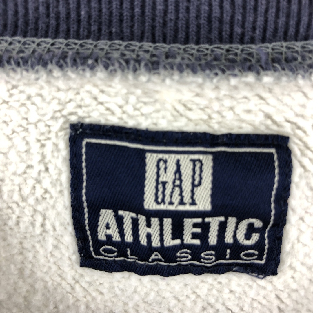 GAP(ギャップ)の古着 90年代 ギャップ GAP ATHLETIC CLASSIC ロゴスウェット トレーナー メンズL ヴィンテージ /eaa363983 メンズのトップス(スウェット)の商品写真