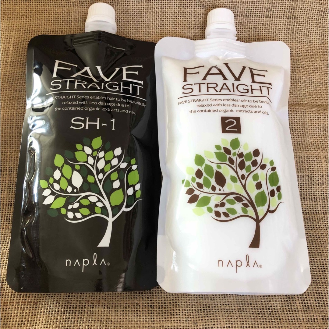 NAPUR(ナプラ)のSH スーパーハード　ナプラ　FAVE　 ストレート 縮毛矯正剤１剤/２剤セット コスメ/美容のヘアケア/スタイリング(パーマ剤)の商品写真