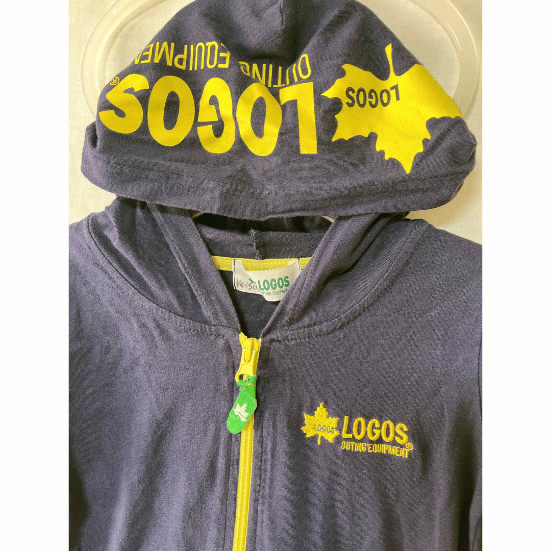 LOGOS(ロゴス)の○訳あり○LOGOS 薄手パーカー キッズ/ベビー/マタニティのキッズ服男の子用(90cm~)(Tシャツ/カットソー)の商品写真