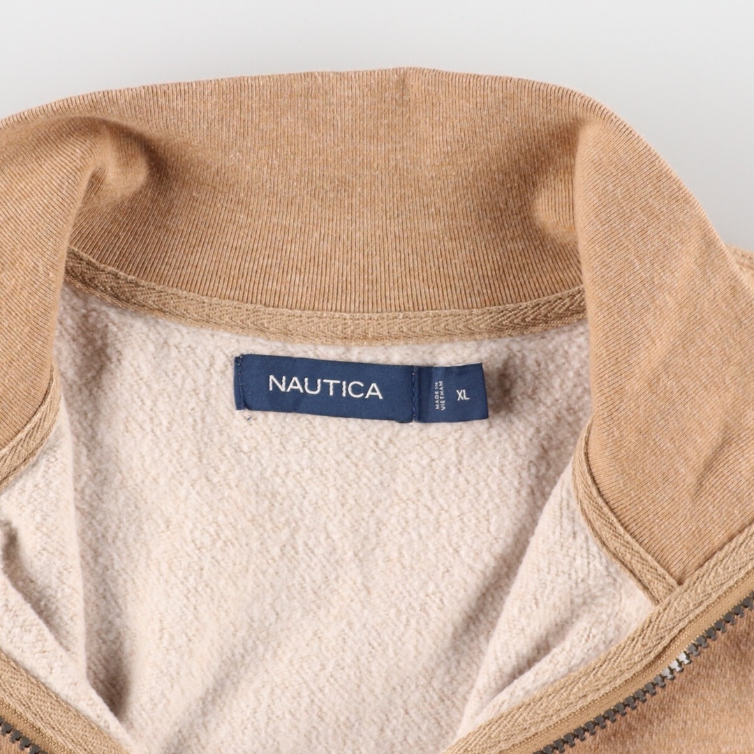 NAUTICA(ノーティカ)の古着 ノーティカ NAUTICA ハーフジップスウェットシャツ トレーナー メンズXL /eaa363510 メンズのトップス(スウェット)の商品写真