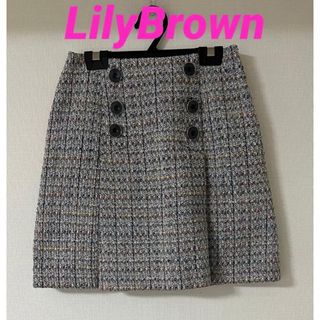 リリーブラウン(Lily Brown)のLilyBrown リリーブラウン　ミニスカート(ミニスカート)