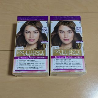 ロレアルパリ(L'Oreal Paris)の(とんこ様専用)ロレアルパリエクセランスクリームタイプ6NB×2(白髪染め)