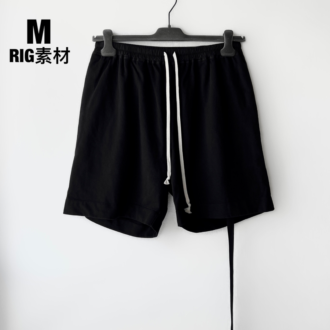 DRKSHDW - 新品 RICK OWENS DRKSHDW コットンショートパンツ RIG素材の