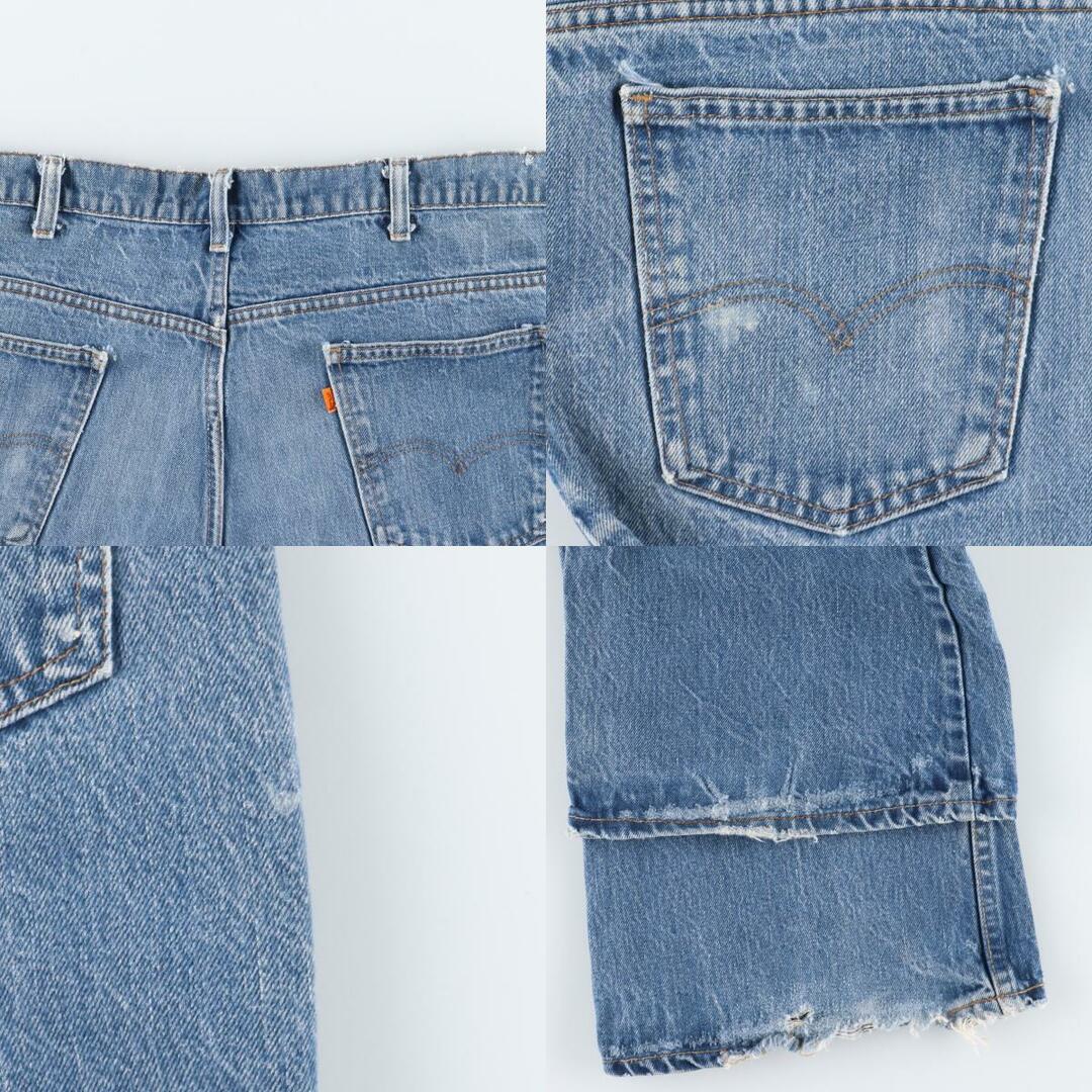 Levi's(リーバイス)の古着 ビッグサイズ 70年代 リーバイス Levi's 646-0217 66後期 オレンジタブ ベルボトムジーンズ デニムパンツ メンズw40 ヴィンテージ /eaa361894 メンズのパンツ(デニム/ジーンズ)の商品写真