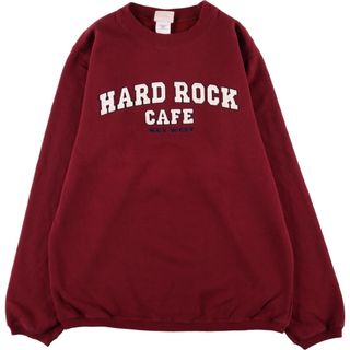 古着 ハードロックカフェ HARD ROCK CAFE KEY WEST スウェットシャツ トレーナー メンズM /eaa363333(スウェット)