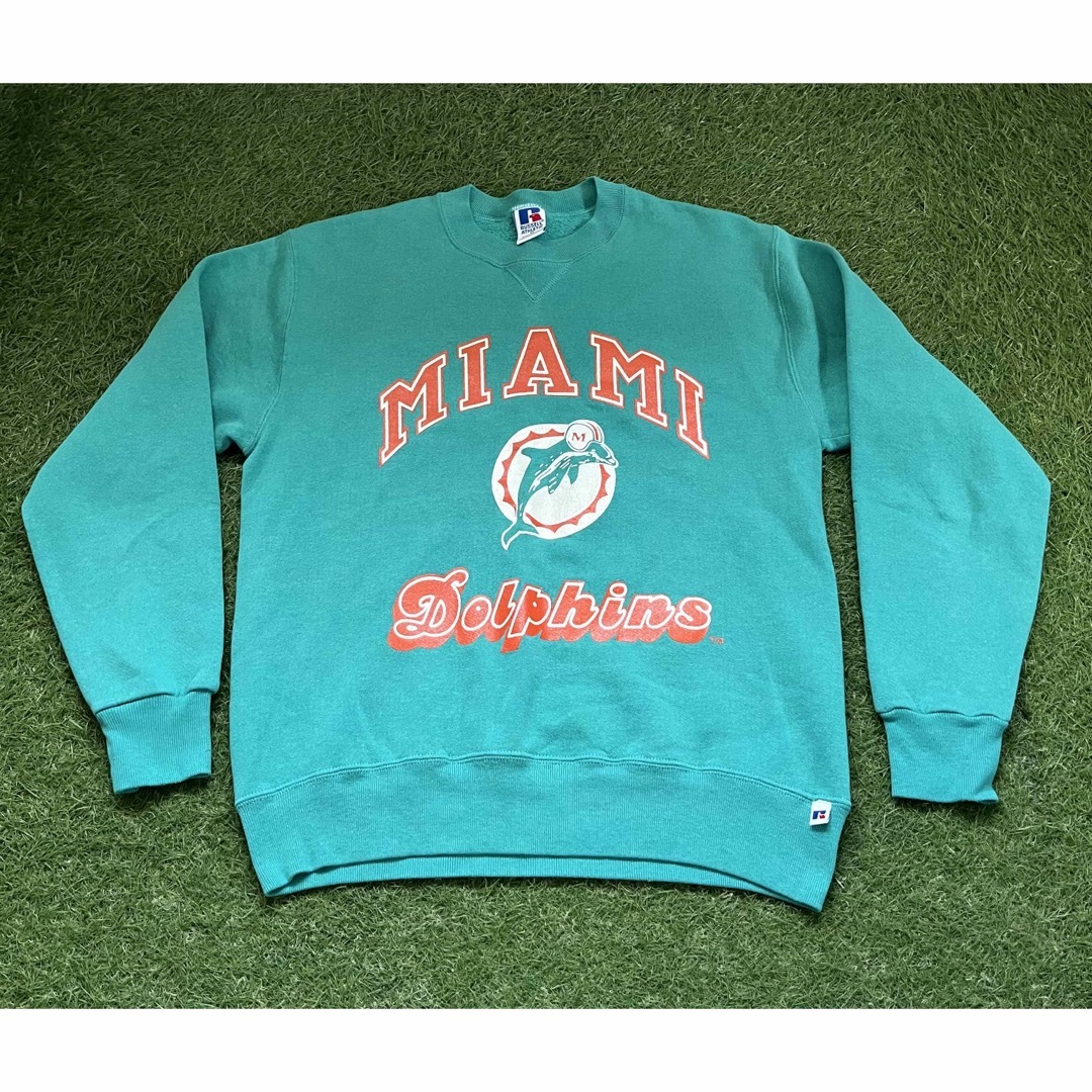 美品 90s USA製Russell NFLドルフィンズ スウェット ...