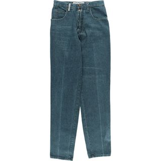 古着 DENIM JEANS テーパードジーンズ デニムパンツ USA製 レディースL(w29) /eaa361642(デニム/ジーンズ)