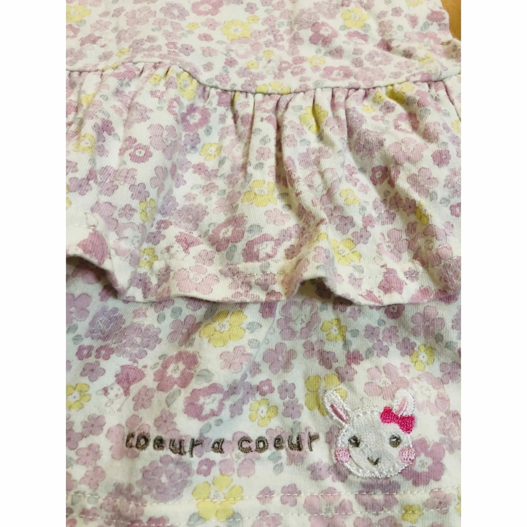 coeur a coeur(クーラクール)のキムラタンクーラクール ワンピース キッズ/ベビー/マタニティのキッズ服女の子用(90cm~)(ワンピース)の商品写真