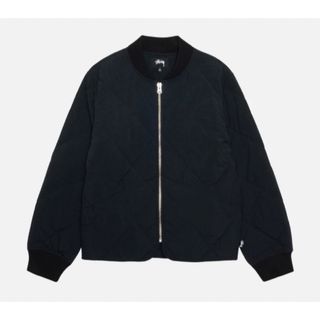 STUSSY 8 BALL QUILTED LINER JACKET