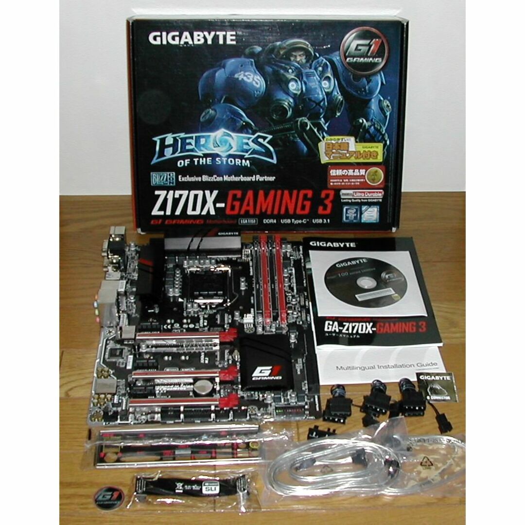 PC/タブレット難ありマザボ　GIGABYTE　GA-Z170X-Gaming 3