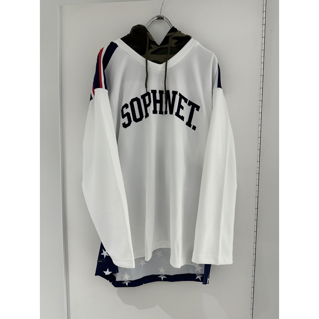 SOPHNET. STAR HOCKEYCAMOUFLAGEHOODJERSEY - パーカー