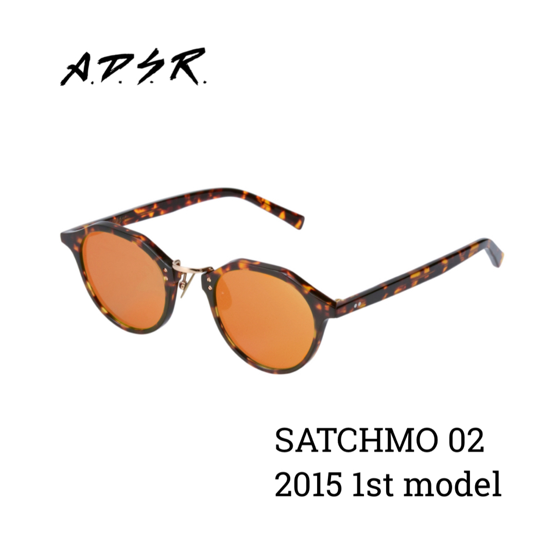 A.D.S.R.(エーディーエスアール)の【希少】A.D.S.R SATCHMO 02 2015 1st model  レディースのファッション小物(サングラス/メガネ)の商品写真