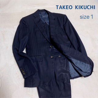 TAKEO KIKUCHI - タケオキクチ シングルスーツ メンズ - 黒の通販 by ...