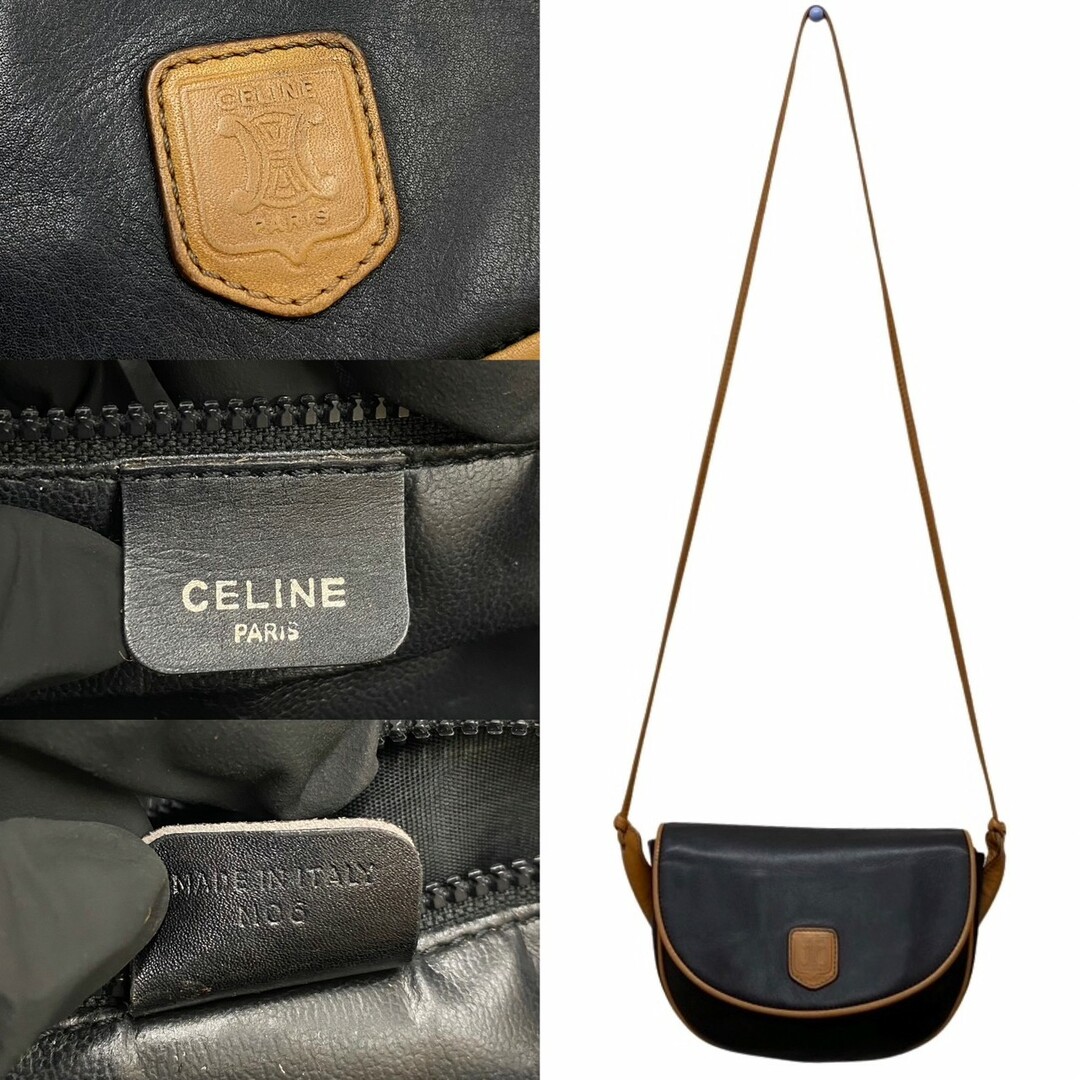 celine - 極 美品 CELINE セリーヌ ヴィンテージ トリオンフ ロゴ