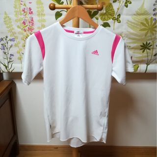 アディダス(adidas)の✨adidas アディダス ピンク色のTシャツMサイズ(Tシャツ(半袖/袖なし))