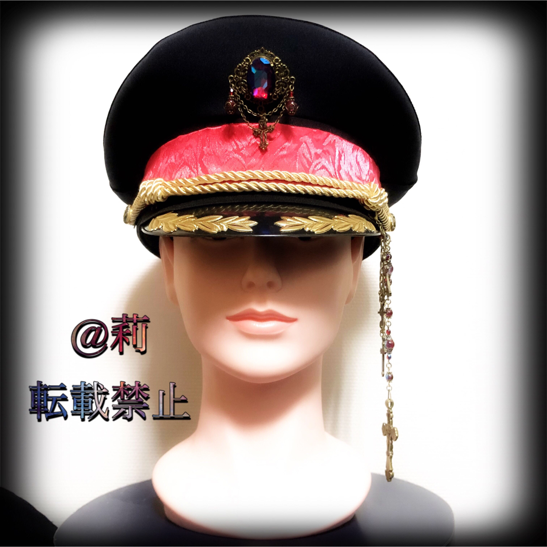 ATELIER BOZ - 数量限定 -Michael-軍帽 ポリスハット カスタム軍帽