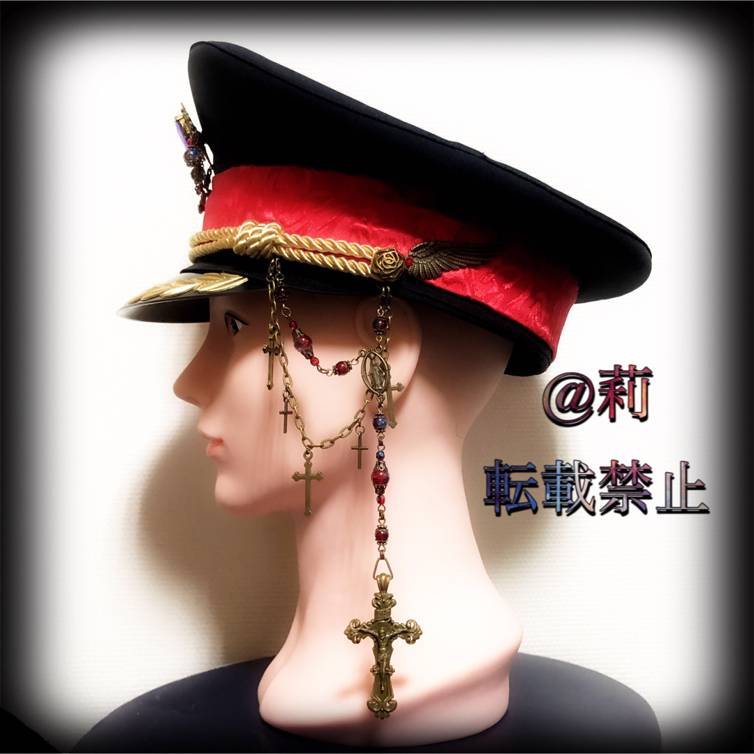 ATELIER BOZ - 数量限定 -Michael-軍帽 ポリスハット カスタム軍帽