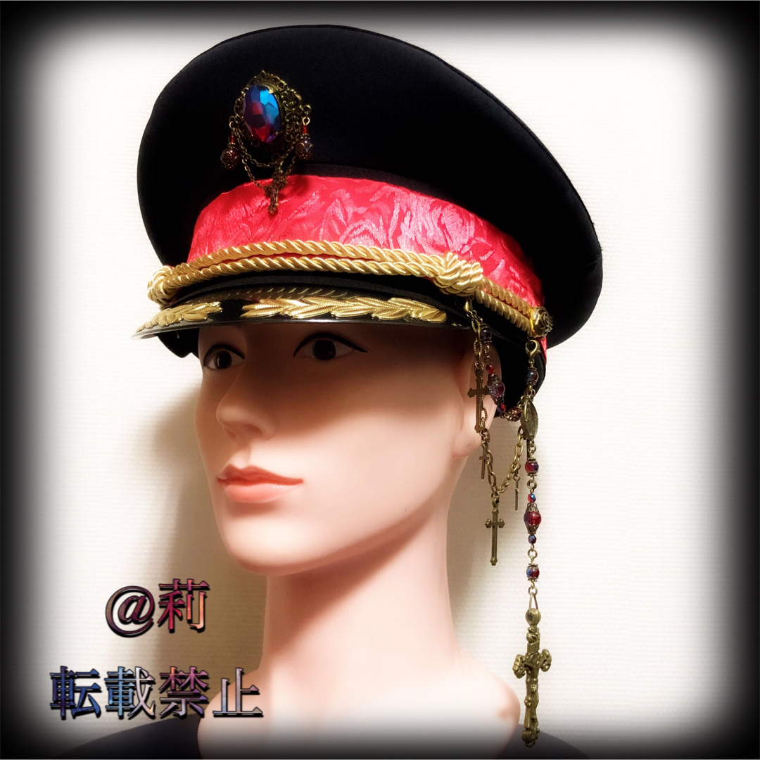 ATELIER BOZ - 数量限定 -Michael-軍帽 ポリスハット カスタム軍帽