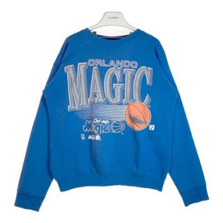 ★古着US ORLAND MAGIC オーランドマジック スウェット ブルー L(スウェット)