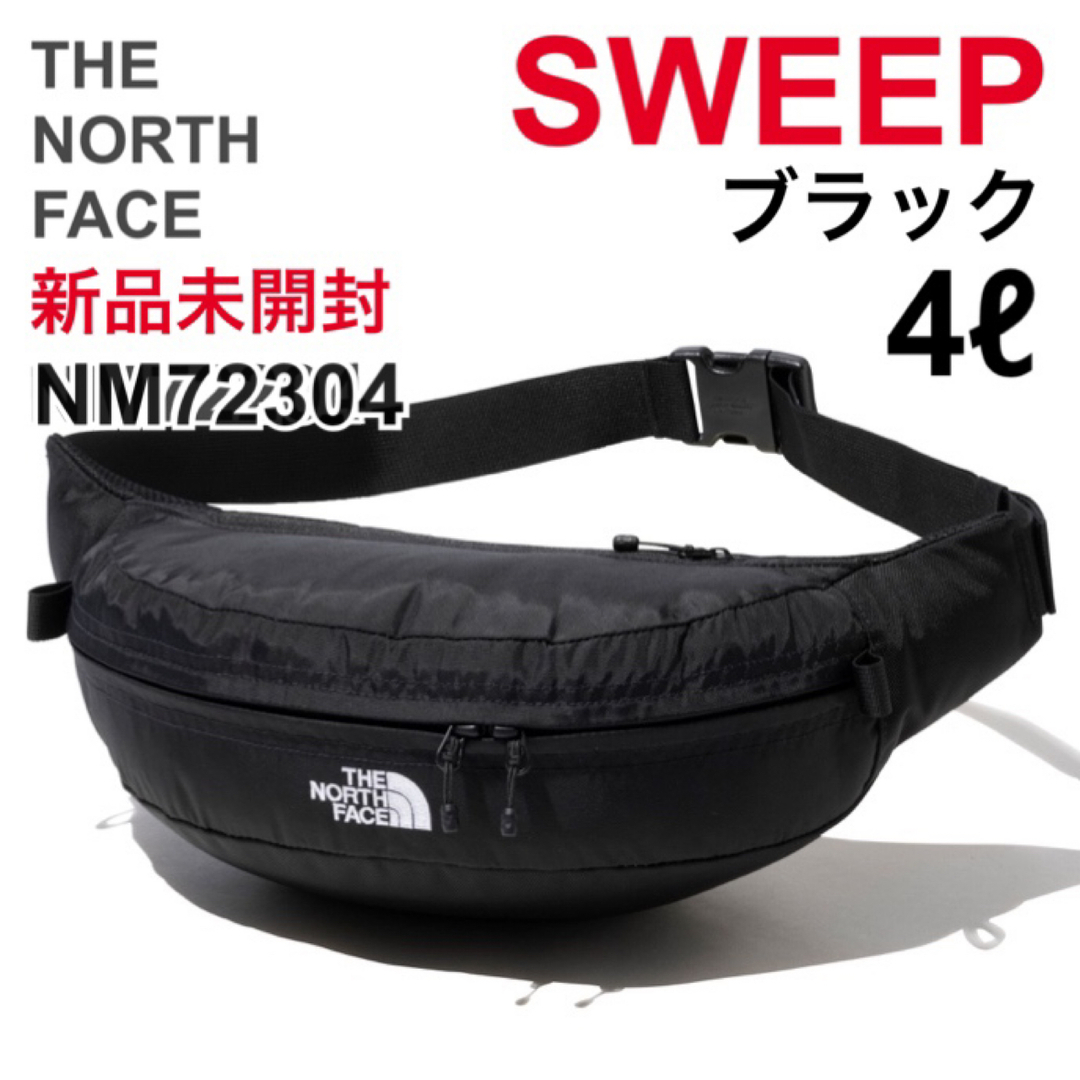 THE NORTH FACE(ザノースフェイス)のノースフェイス ボディバッグ SWEEP スウィープ 黒　新品　NM72304 メンズのバッグ(ウエストポーチ)の商品写真