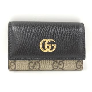 グッチ(Gucci)のGUCCI GGマーモント 6連 キーケース ゴールド金具 GGスプリーム(キーケース)